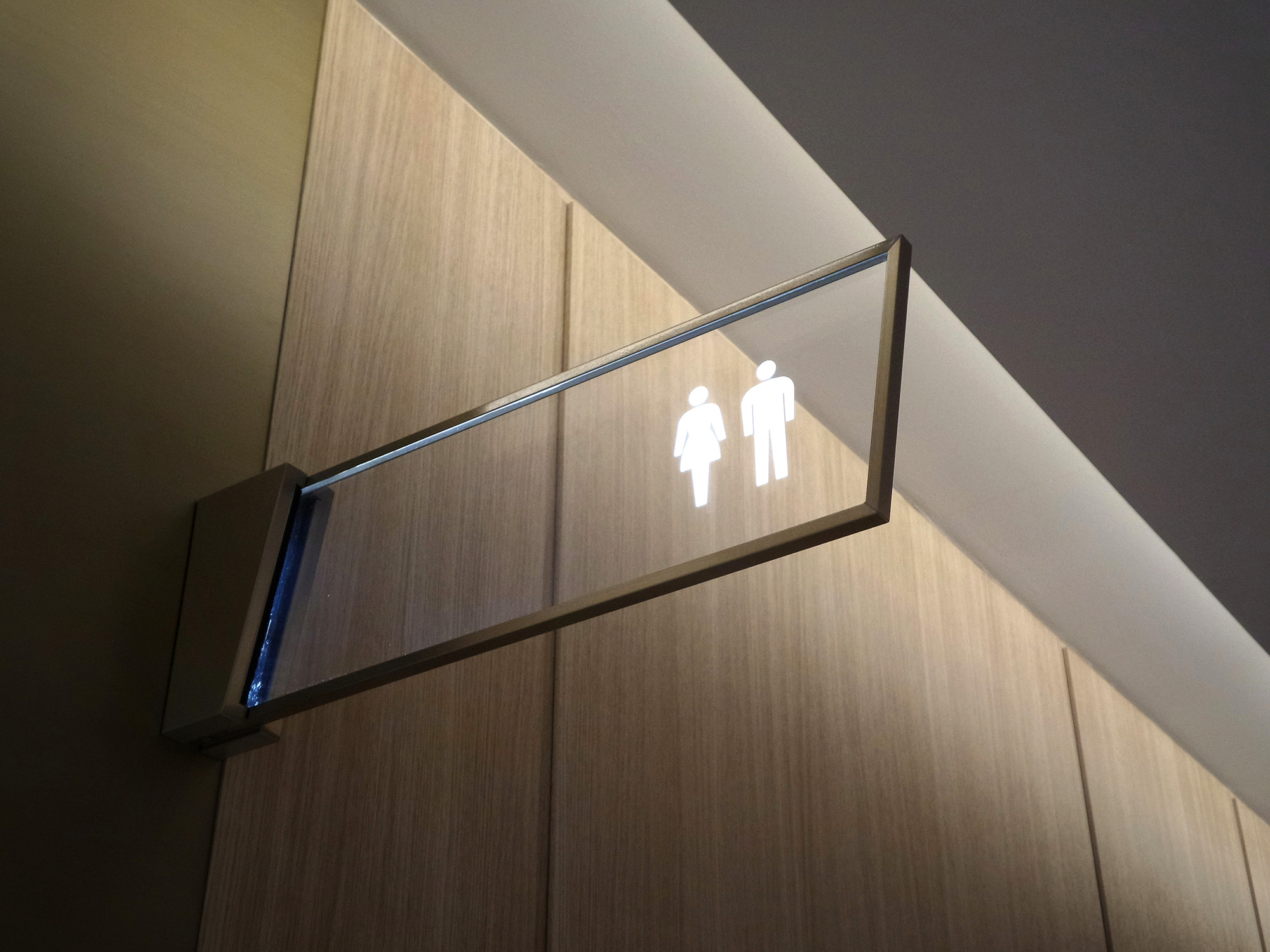 public toilet sign